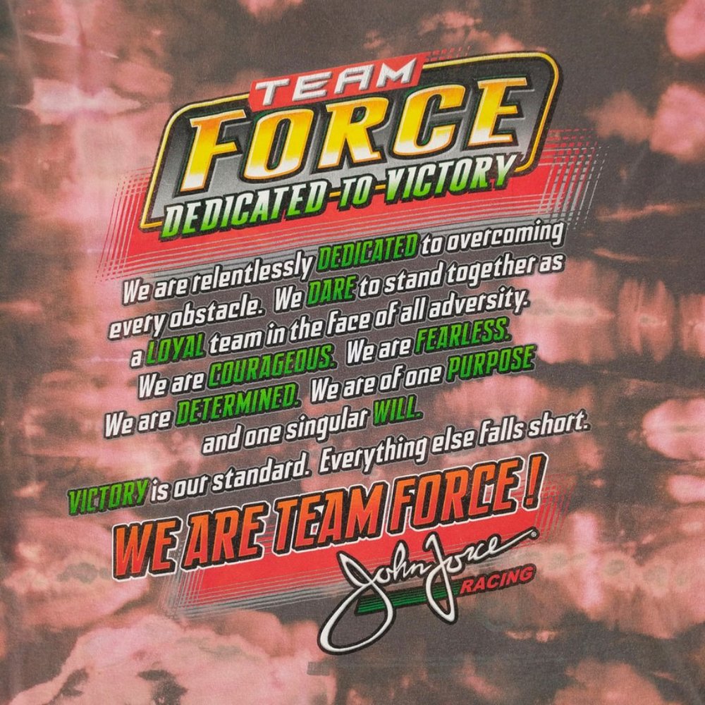 John Force Racing Custom Dyed Graphic T-Shirt XXL - Picture 4 of 8